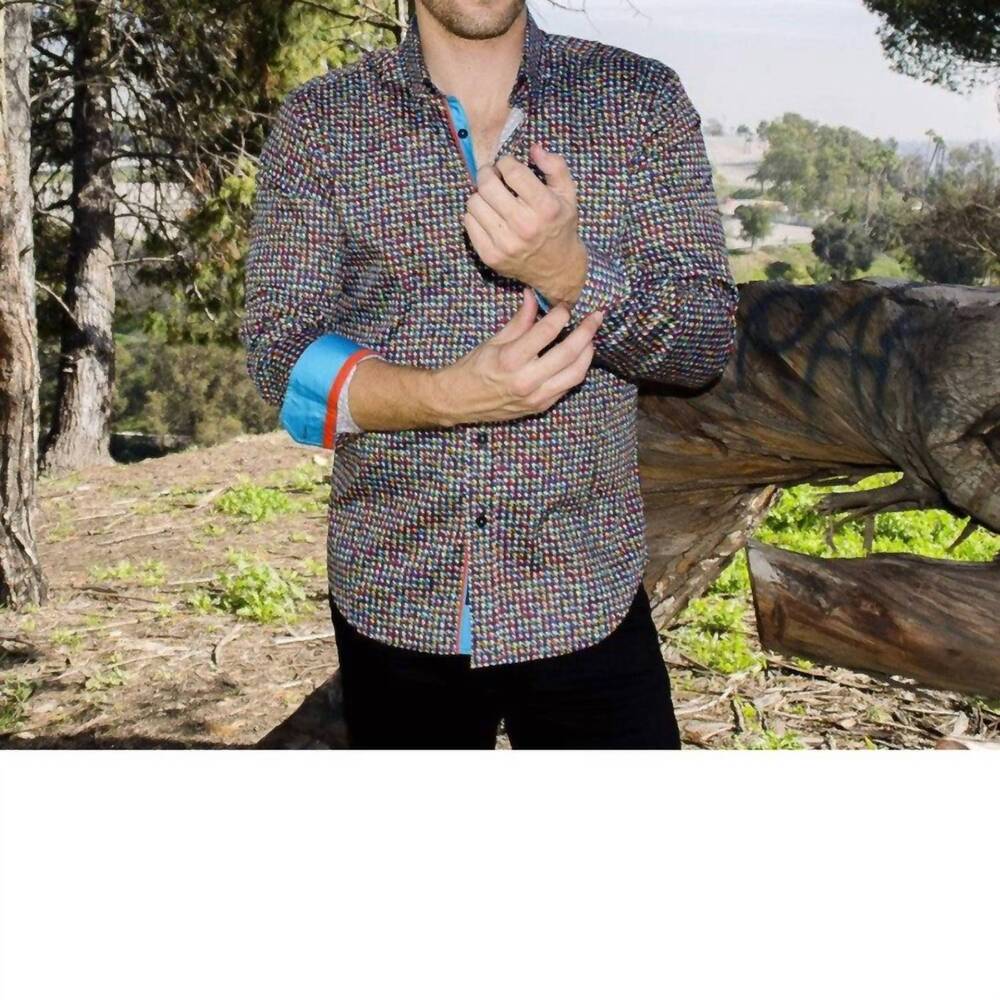 NEW EIGHT X button down shirt in multi